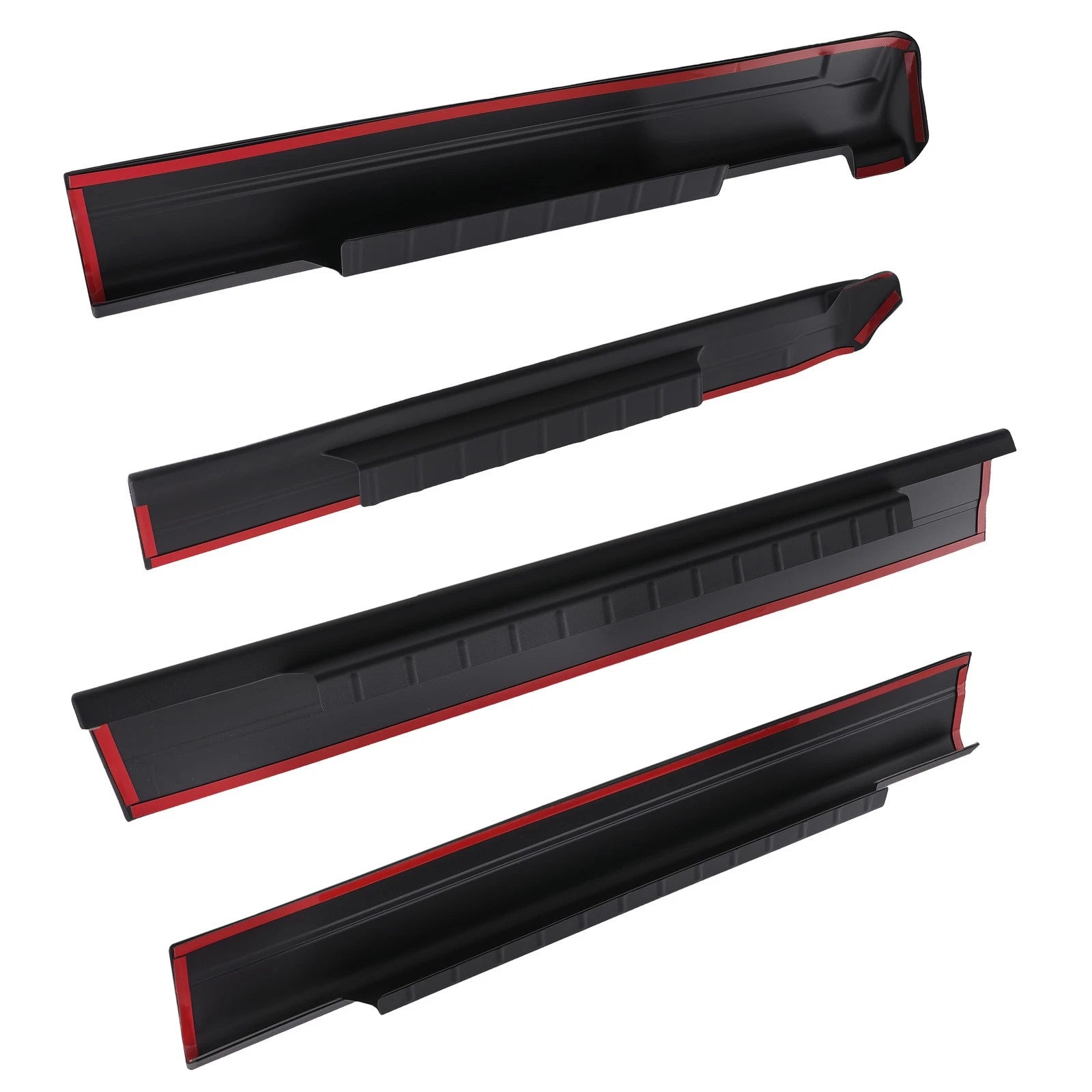 4X Rocker Panels Cover for GMC Sierra 1500 Crew Cab (1999–2007) 02RPA4501ABK