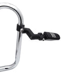 1.25" Flame Foot Peg Clamp for Yamaha Roadstar XV1700, Kawasaki Vulcan