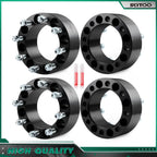 Set of 4 Wheel Spacers 3" 8x6.5" 9/16-18 for Ram 2500 3500 (2011–2013)