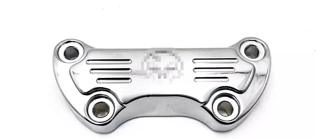 Chrome Skull Handlebar Riser Clamp for Harley Sportster 883, Dyna