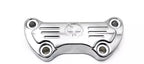 Chrome Skull Handlebar Riser Clamp for Harley Sportster 883, Dyna