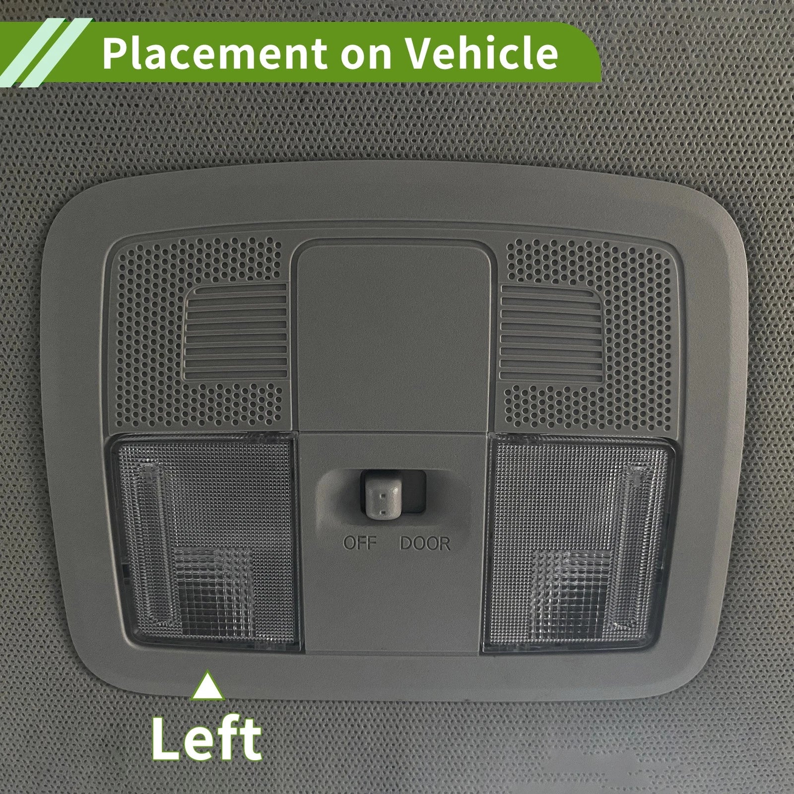 1pc Interior Light Cover for Toyota RAV4 (2006–2012) No. 8126542010