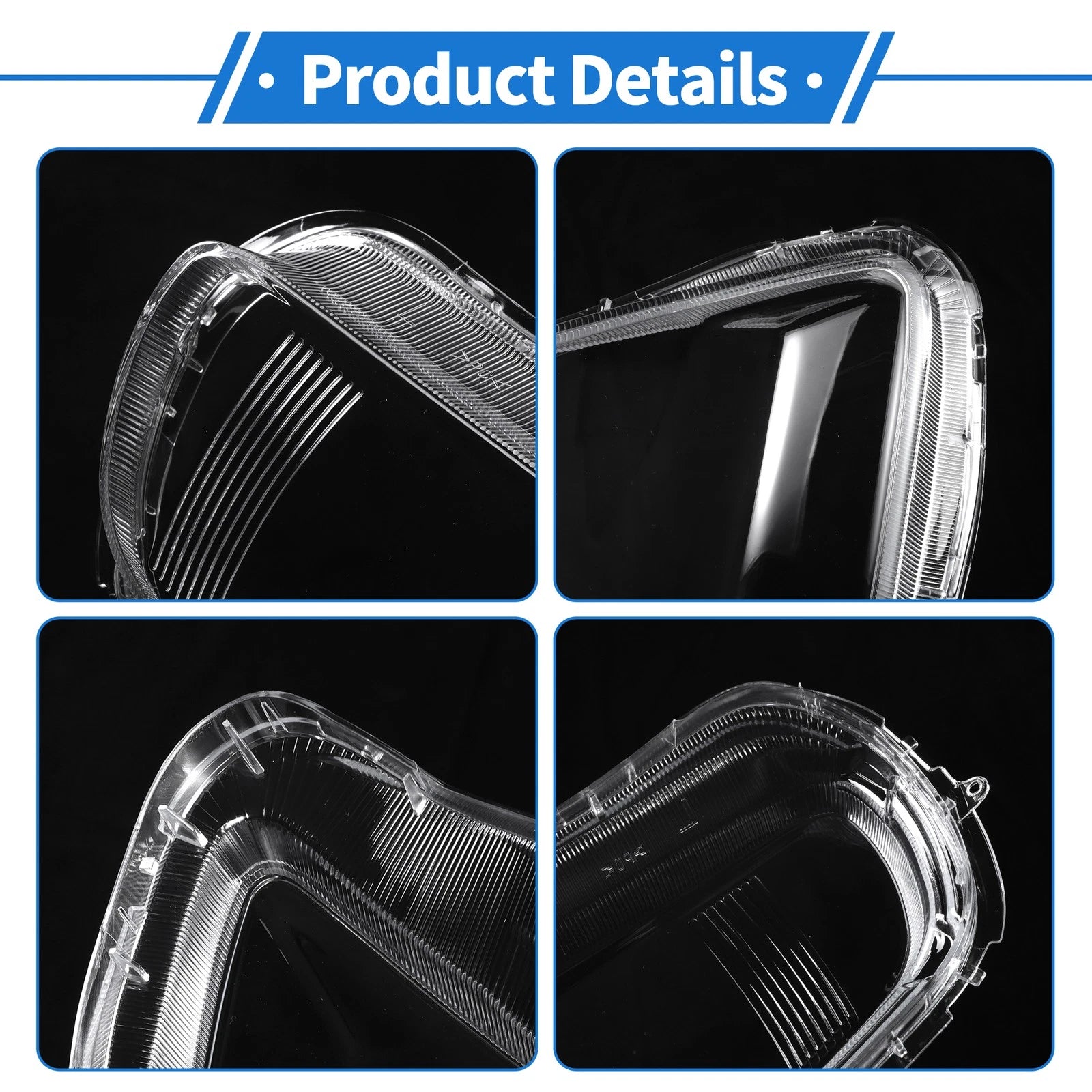 Headlight Lens Cover for Mitsubishi Lancer (2008–2016)