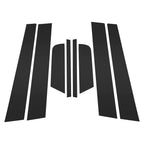 8 Pcs Door Pillar Window Trim for Mazda 3 Axela (2006–2012) Black