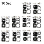 10X Carburetor Gasket Kit RB-40 for Zama FS106 FS108 FS120 FS200 FS450