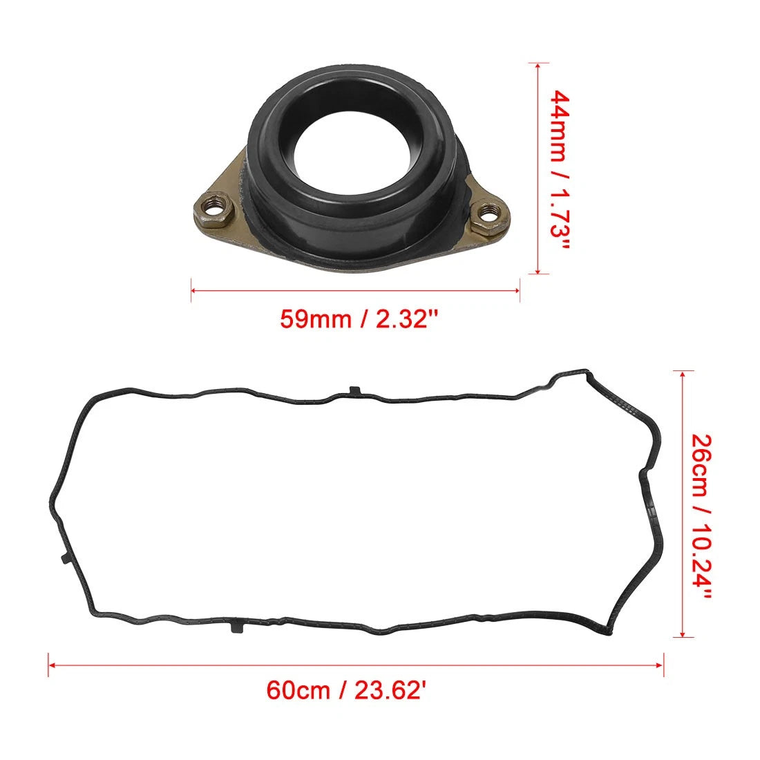 Engine Valve Cover Gasket Set 12030-5A2-A01 for Honda Accord 2.4L (2013–2017)