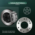 2X 2" Wheel Adapters 5x135 to 6x139.7/6x5.5 12x1.5 for Ford F-150 (1997–2003)