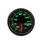 2" 52mm 7 Color LED Water Coolant Temp Gauge + Sensor for Car