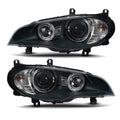 Pair HID/Xenon Headlights for BMW X5 (2007–2011) with Adaptive Lamp