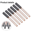 Set of 6 Carbon Brushes for Stand Mixers (W10380496, 9706416)