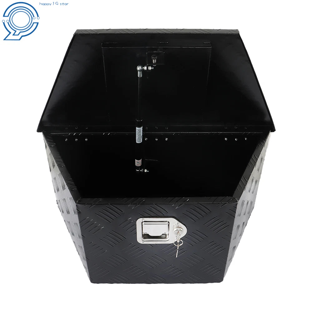Aluminum Tool Box for Pickup Truck Trailer (26"x13.3"x12")