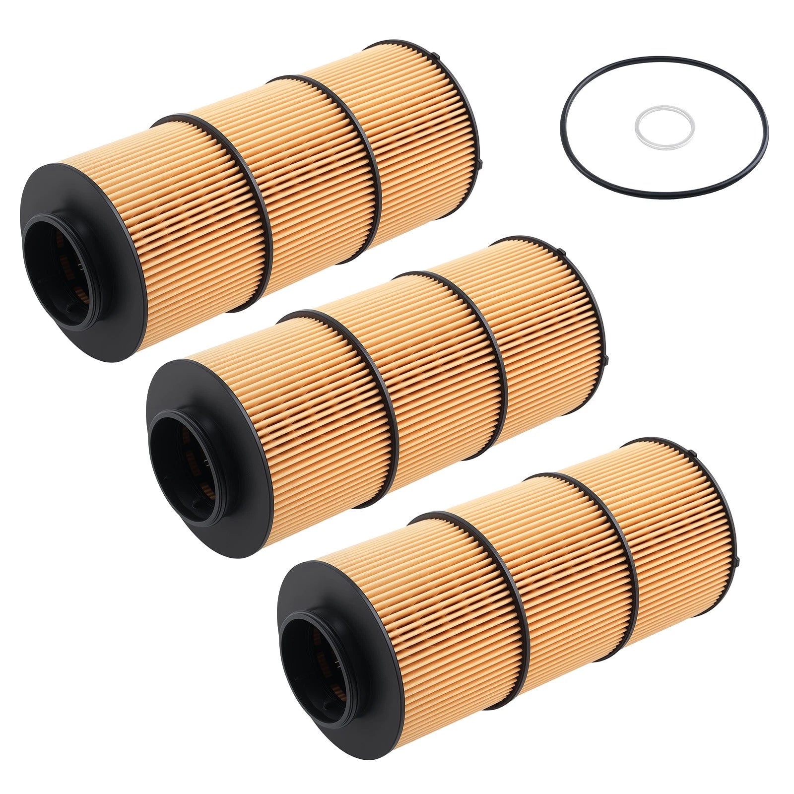 Set of 3 Oil Filters for Freightliner 122SD (2020–2022)