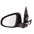 Power Door Mirror Replacement Ready to Paint for Driver Side Toyota Prius (2010–2015)