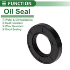 Set of 5 Oil Seals NBR Rubber 35x62x10mm for High Pressure
