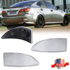 Clear Rear Bumper Reflector Lenses for Lexus IS IS250 IS350 (2006–2013)