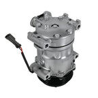 AC Compressor w/ Clutch for Chevrolet K1500 K2500 K3500 Tahoe GMC C1500 C2500 (1995–2000)