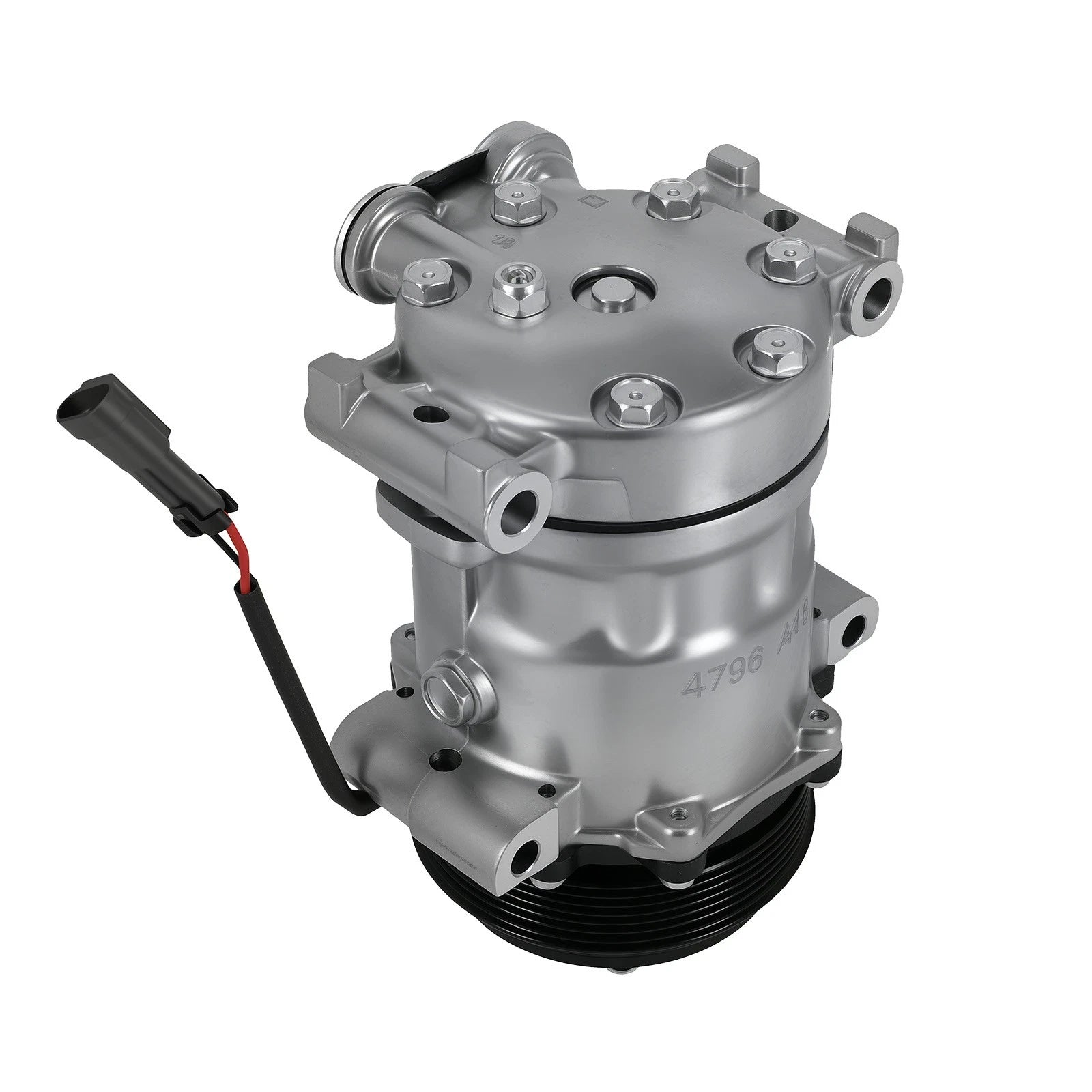 AC Compressor w/ Clutch for Chevrolet K1500 K2500 K3500 Tahoe GMC C1500 C2500 (1995–2000)