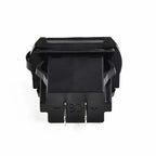 Dual USB Rocker Switch Panel Socket for Car Boat (12V 24V)
