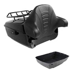 King Trunk Backrest Luggage Rack for Harley CVO Street Road Glide (2014–2026)