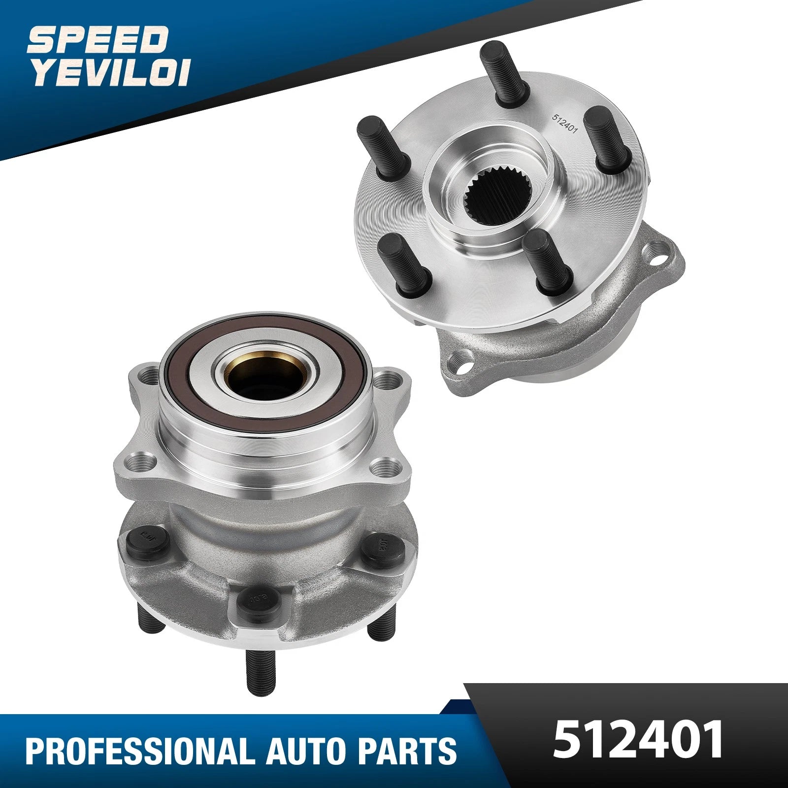 Rear Wheel Bearing and Hub Assembly for Subaru Impreza 2008–2014 (2.5L)