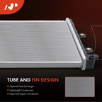 Aluminium Intercooler for Chevy Camaro (2012–2015, 2017–2024) Cadillac CTS (2016–2019)