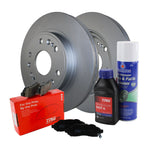 Front Brake Kit 330mm Disc Rotors & TRW Pro Metallic Pads for Chevy Tahoe GMC Yukon (2007–2014)