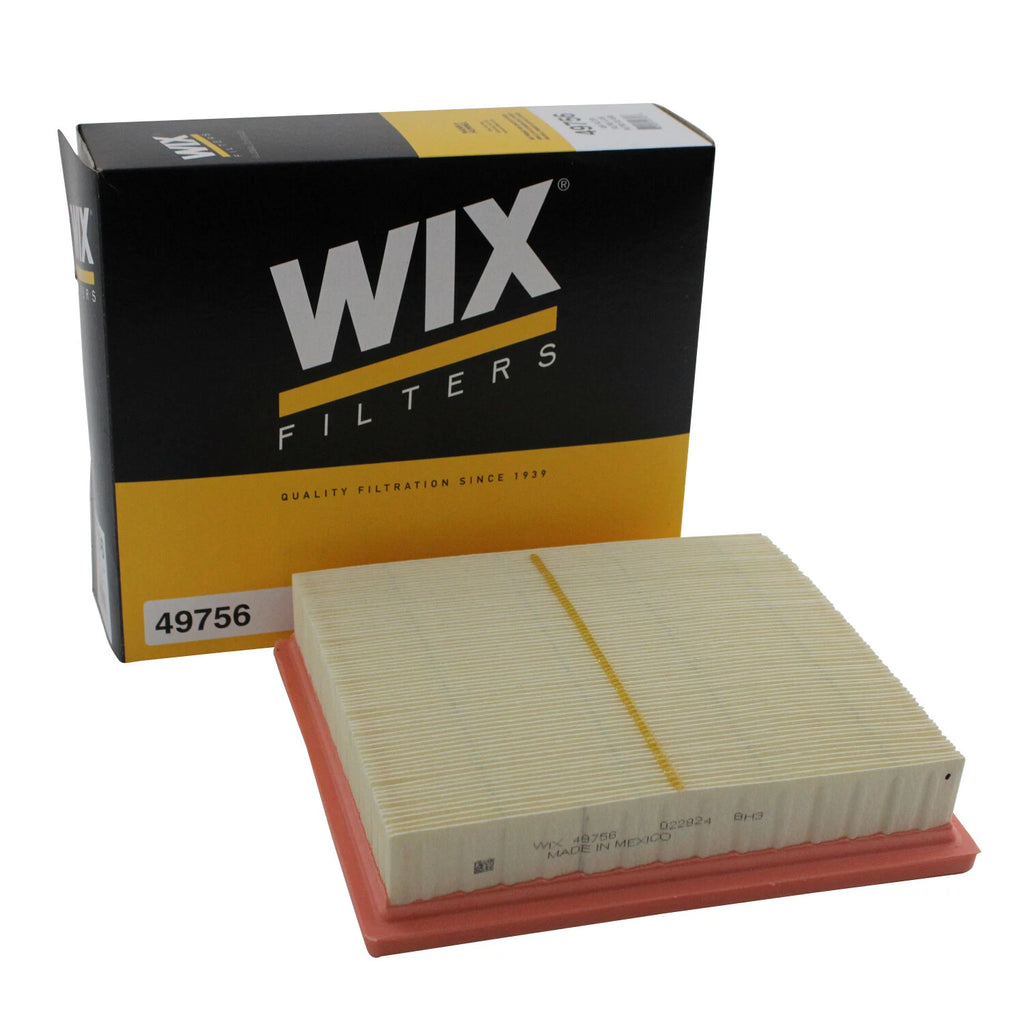 WIX Air Filter Panel 49756 for Dodge Durango Jeep Grand Cherokee (2011–2023)