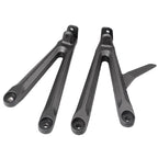 2X Black Passenger Rear Foot Peg Footrest for Honda CBR 600 RR (2005–2006)