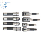 8 Pack End Mill Holder Set Adapter 3/16" - 1" for R8