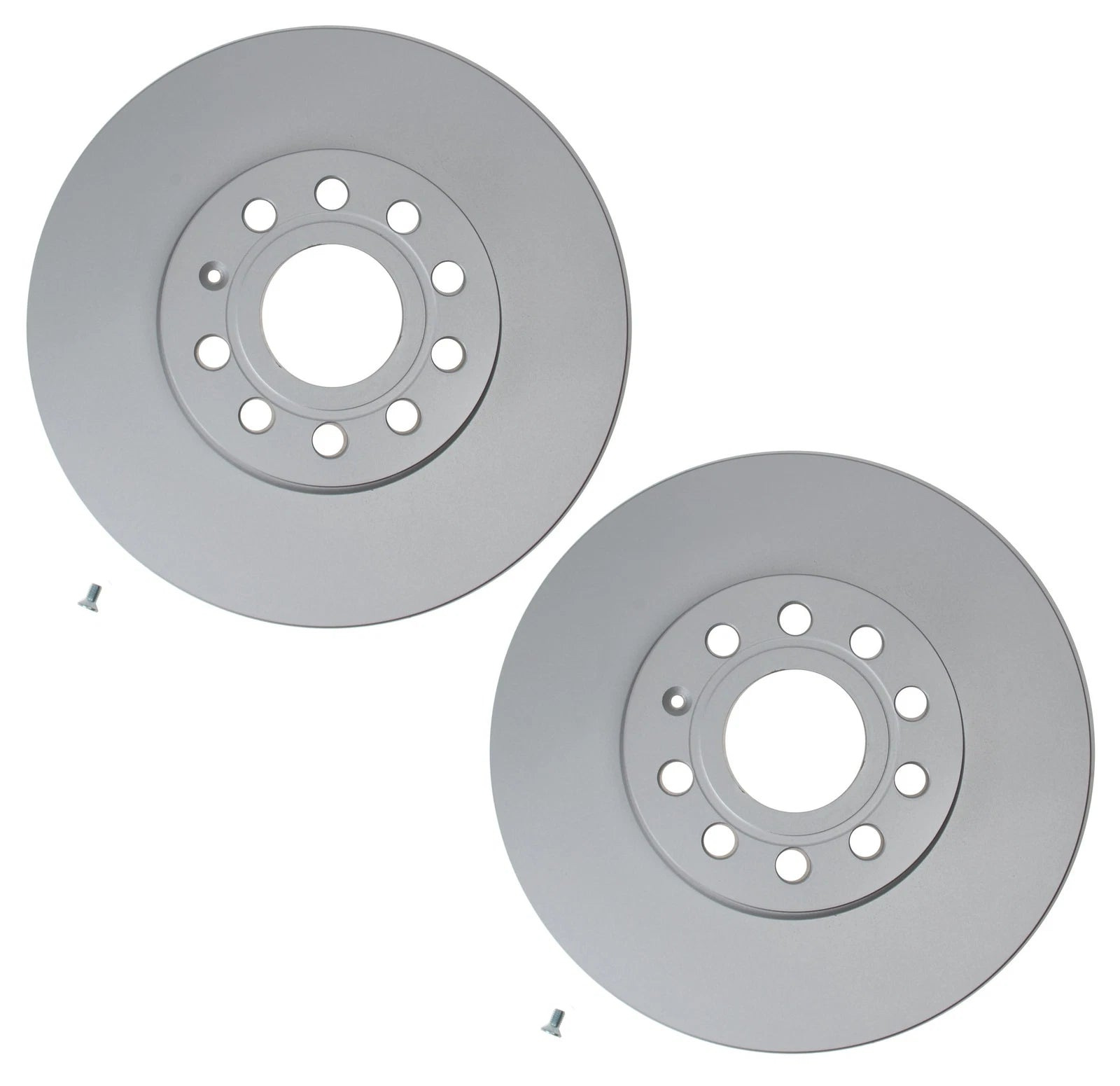Set of 2 Front Vented Brake Disc Rotors 288 for Audi Volkswagen