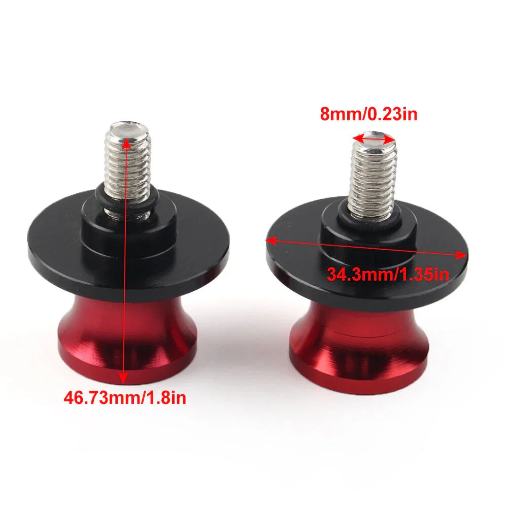 Swingarm Spools Slider Screws M8 for Honda CBR954RR (2002-2003)