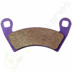 Front and Rear Brake Pads for Polaris RZR XP 1000 (2014–2017) Carbon Fiber
