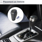 Gear Shift Knob Cover for BMW 3 Series (2004-2012) Black Carbon Fiber