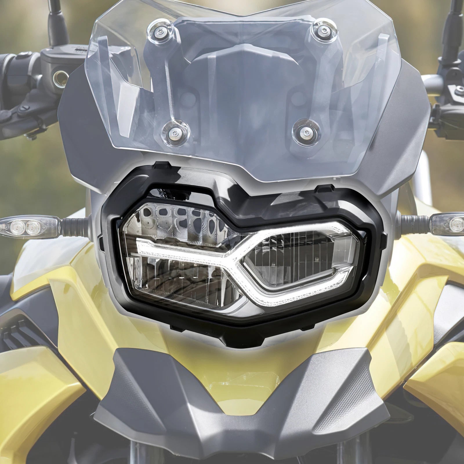 LED Front Headlight Lamp Assembly for BMW F750GS F850GS (2018–2025)