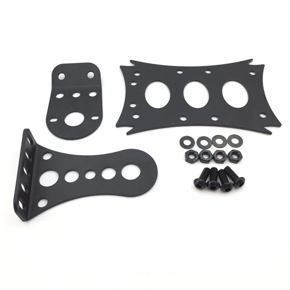 License Bracket & Tail Light for Harley Touring Bobber Chopper (Fits 2014–2023)