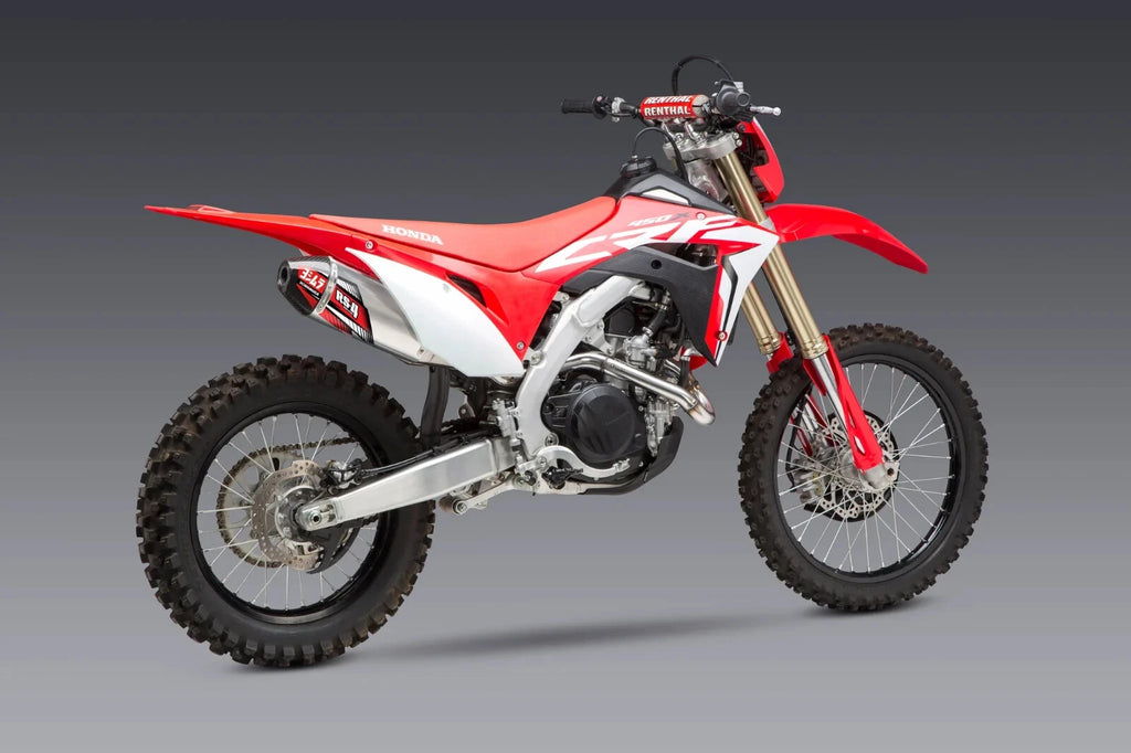 RS-4 Stainless Full Exhaust with Aluminum Muffler for Honda CRF450X (2019–2024)