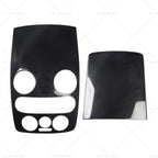 Carbon Style Center Dashboard AC & CD Panel Cover for VW Beetle (1998–2003)
