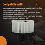 Heater Blower Motor w/ Fan Cage for Toyota Corolla Wagon (1993–1997) 8710312040