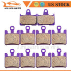 Carbon Fiber Front & Rear Brake Pads for Suzuki GSX-R1000 (2003)