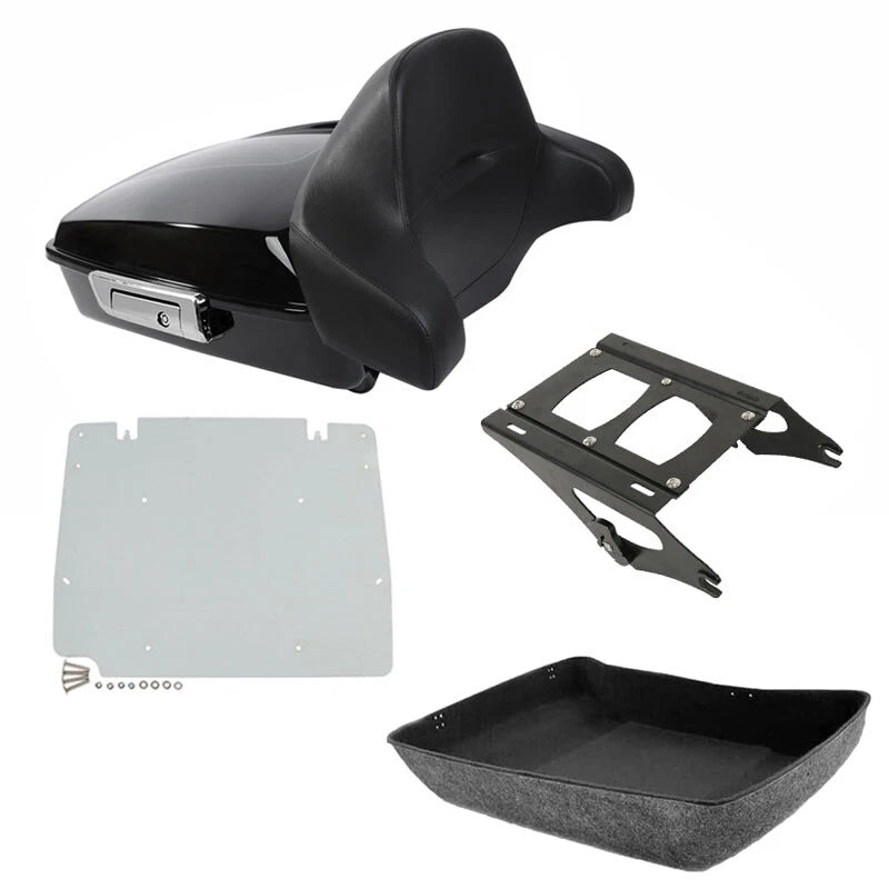 Chopped Trunk Two-Up Mount Plate for Harley Touring Road King (2014–2026)