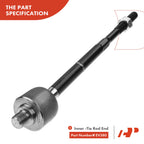 Set of 4 Front Tie Rod End Ball Joints for Nissan Sentra (1995–1999) 200SX (1995–1998)