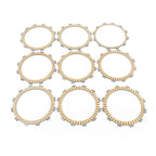 Set of 9 Carbon Fiber Clutch Friction Plates for Yamaha R1 YZF-R1 (2004–2008)