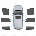 6x Car Window Shades for LDV G10 (2014–Present) Front, Rear, Triangular
