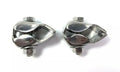 Front License Plate Clamps Replacement for 1928-1931 Ford Model A (Stainless)