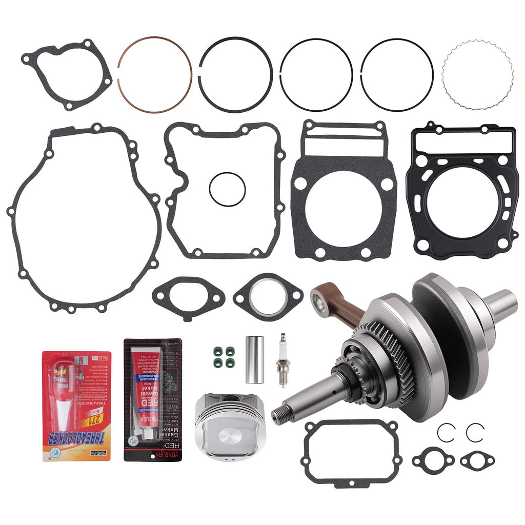 Top End Rebuild Kit Crankshaft Gasket Piston for Polaris Sportsman 500 (2012–2013)