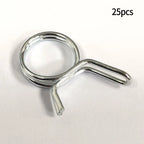 Set of 25 Fuel Hose Clips for Dual Line 5-16mm