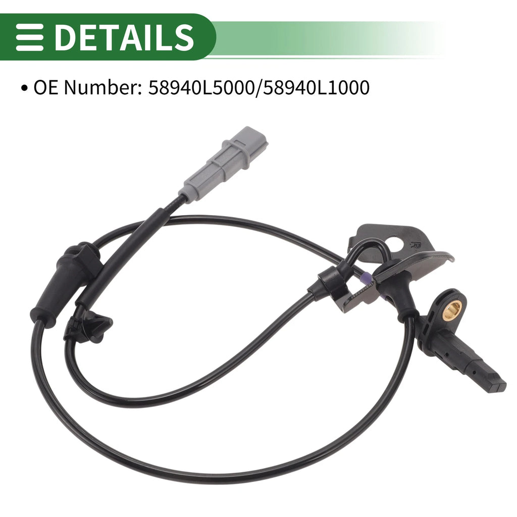 ABS Wheel Speed Sensor No. 58940L5000 for Kia K5 (2020) Front Right