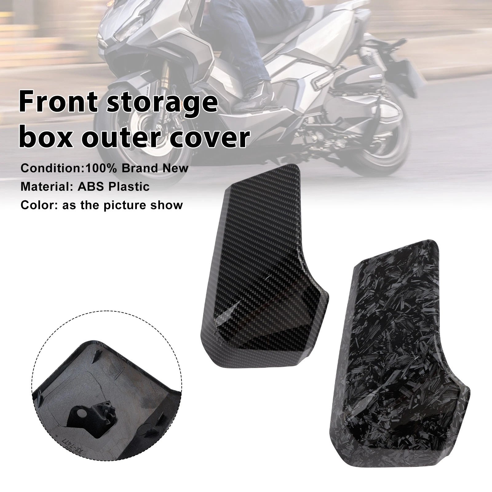Front storage box outer cover fairing cowl for Honda ADV 350 (2022–2025)