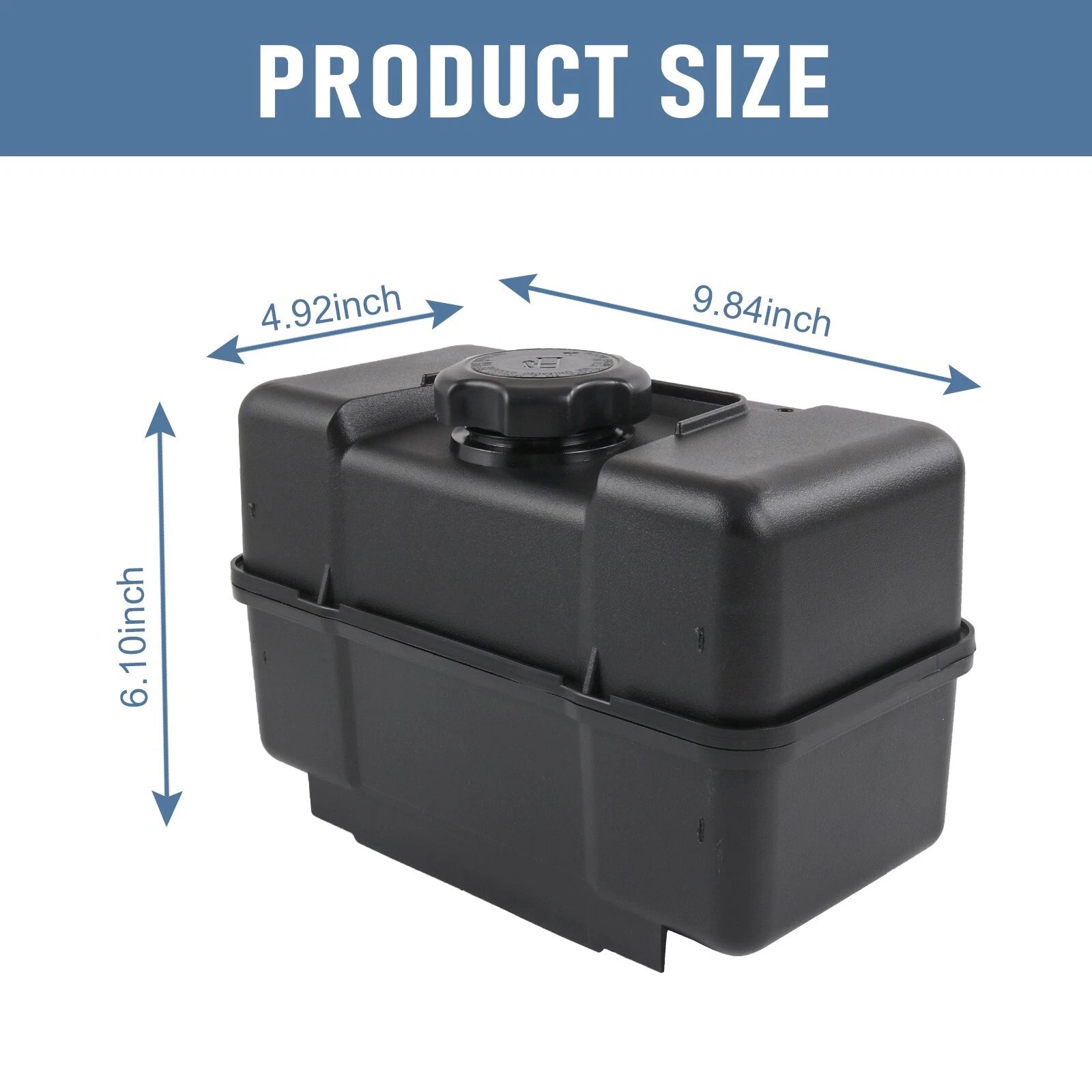 Fuel Tank 4-Quart & Cap for BS Plastic