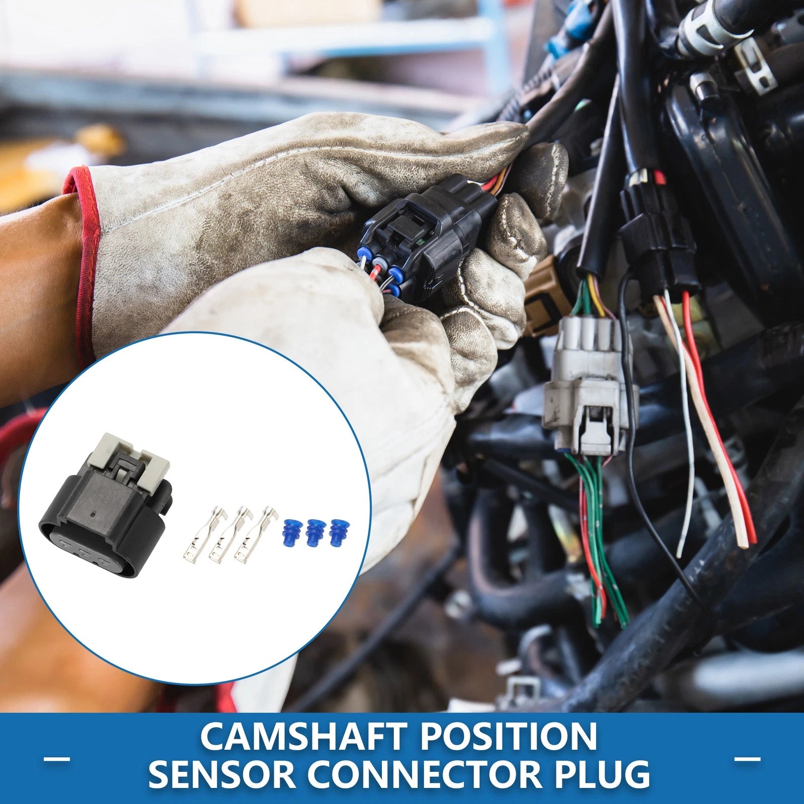 3 Pin Camshaft Position Sensor Connector Plug for Buick 